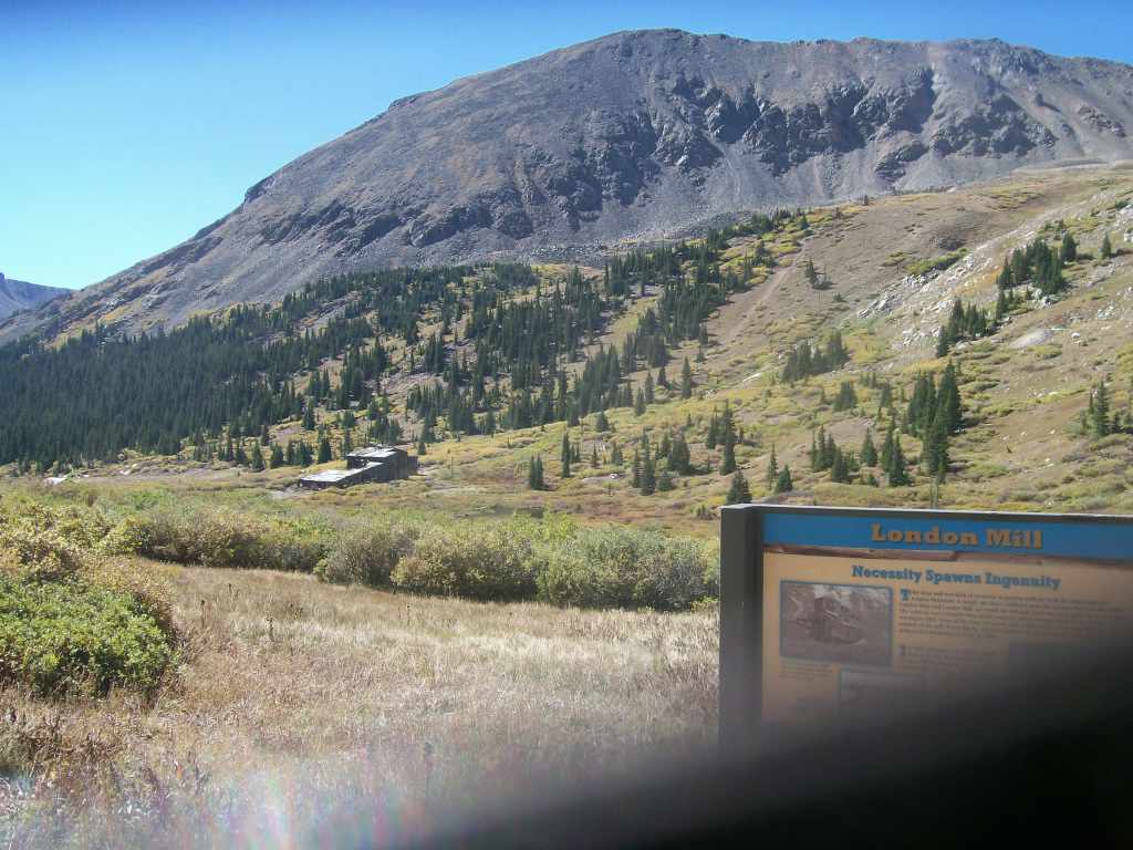 Mosquito Pass - Waypoint 4: London Mill Marker