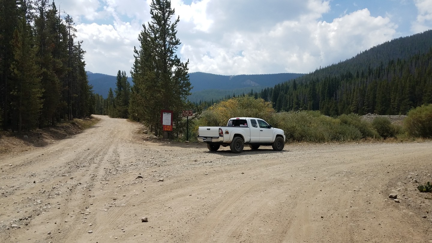 Georgia Pass - Waypoint 1: North Trailhead