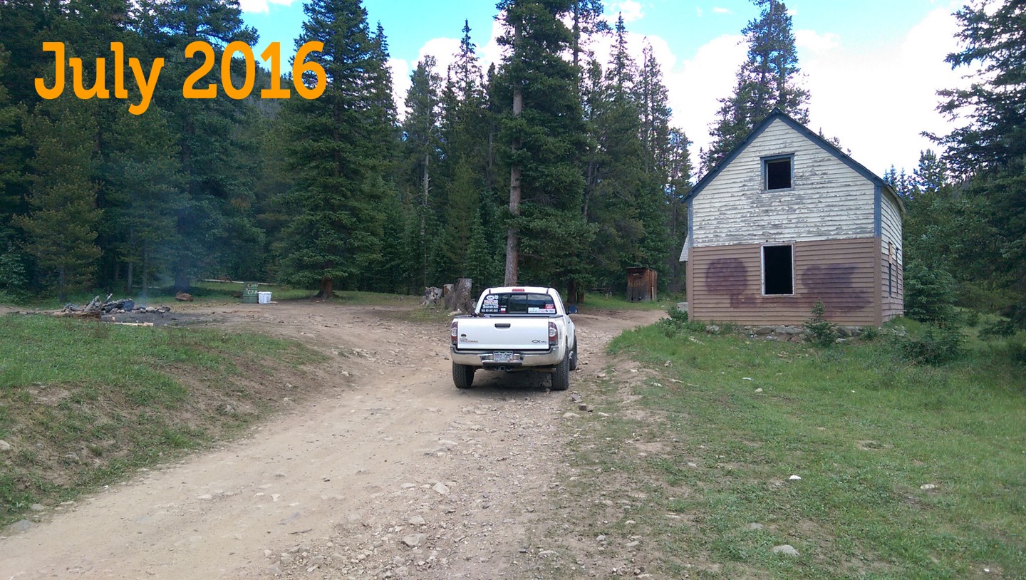 Georgia Pass - Waypoint 5: Former Home Site - NO CAMPING!