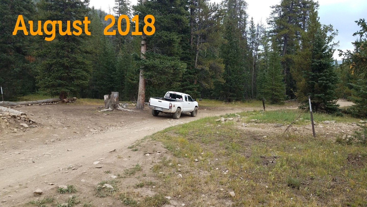 Georgia Pass - Waypoint 5: Former Home Site - NO CAMPING!