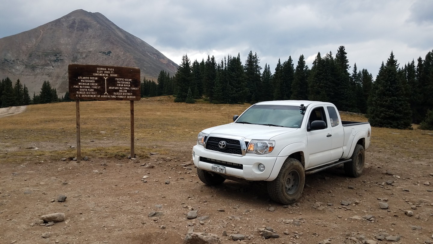 Georgia Pass - Waypoint 16: Summit