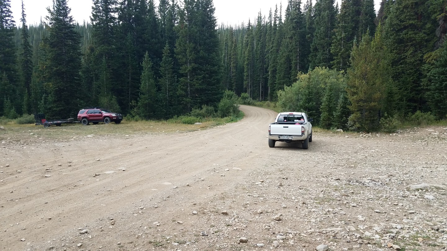 Georgia Pass - Waypoint 18: Large Camping/Parking Area