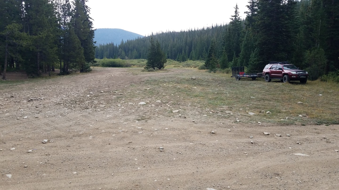 Georgia Pass - Waypoint 18: Large Camping/Parking Area