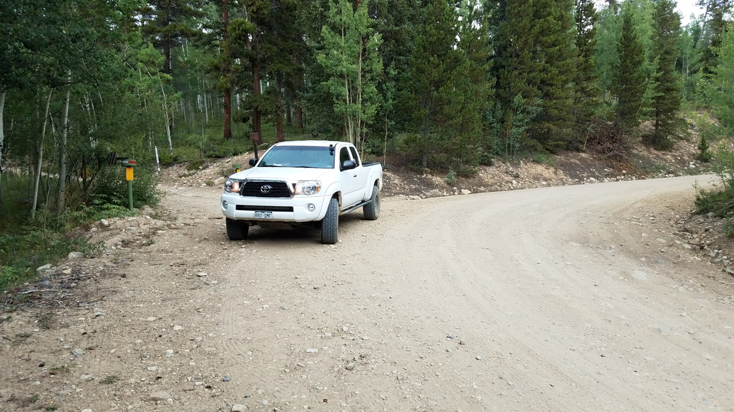 Georgia Pass - Waypoint 19: Michigan Creek Trailhead