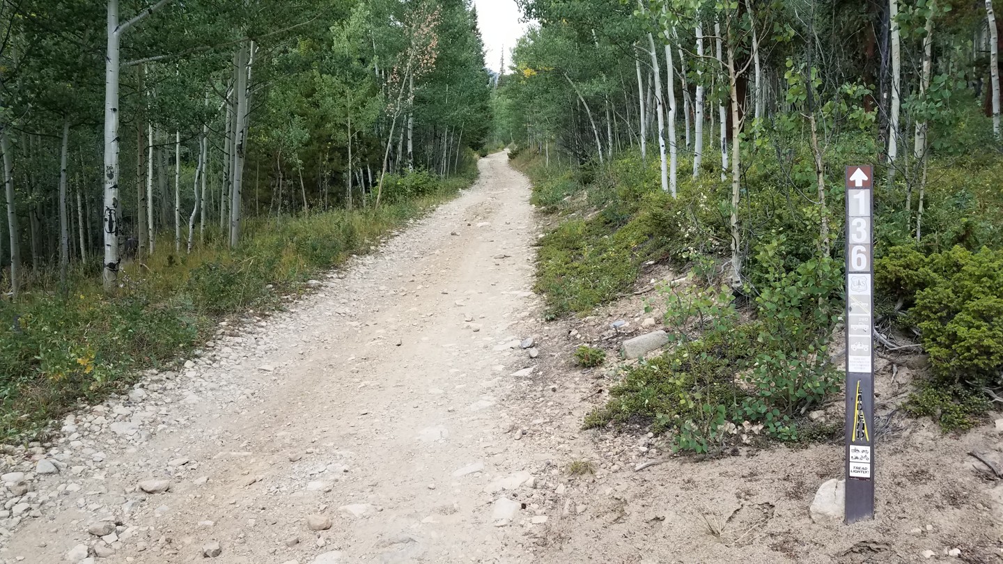 Georgia Pass - Waypoint 19: Michigan Creek Trailhead