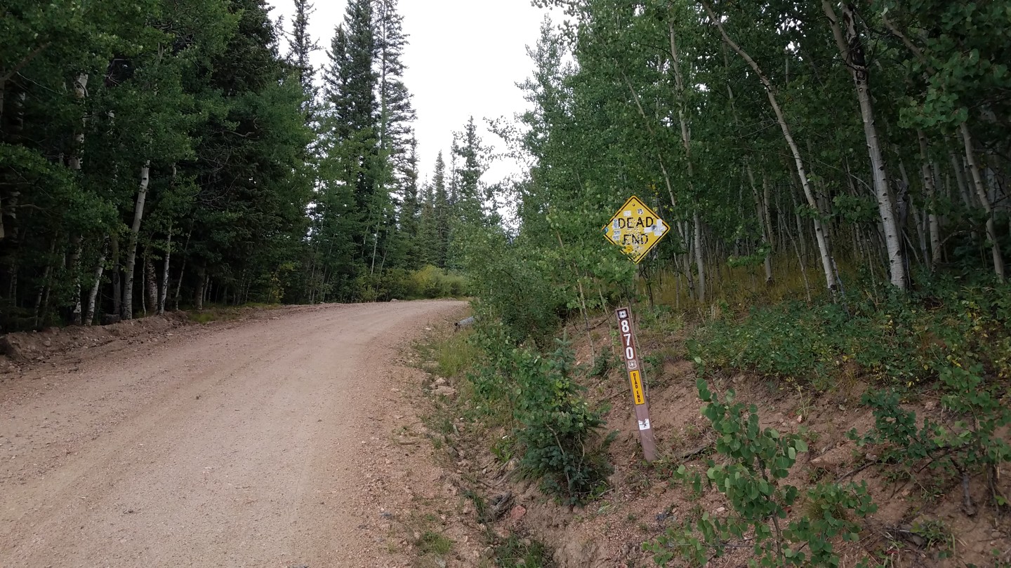 Georgia Pass - Waypoint 21: Southern Trailhead