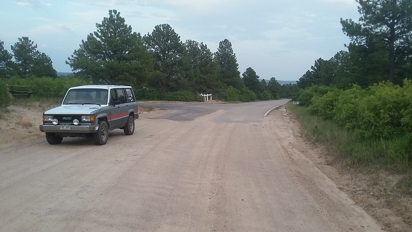 Mount Herman Road - Waypoint 1: Trailhead Mt Herman Road