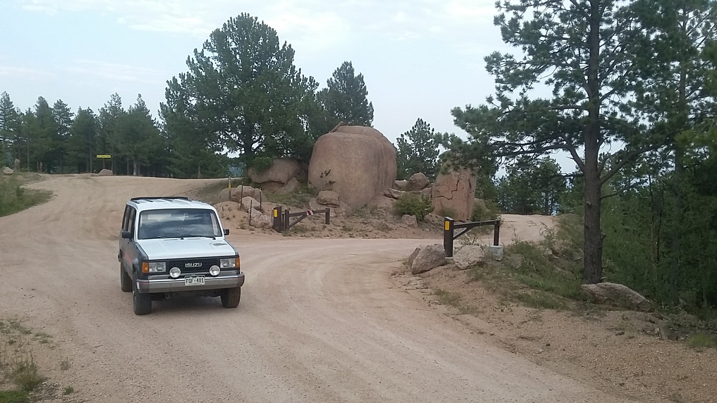 Mount Herman Road - Waypoint 3: Upper Gate - Go Straight