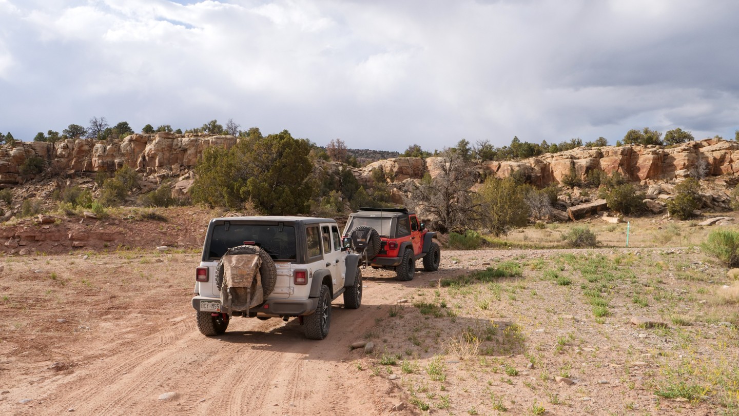 Rimrocker - Waypoint 27: Spring Creek Truck Trail - Turn Right