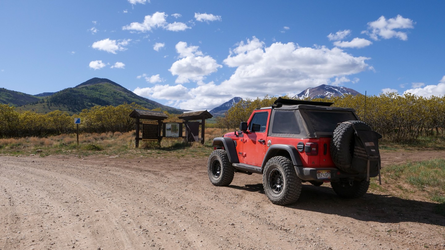 Rimrocker - Waypoint 58: La Sal Pass Road - Turn Right