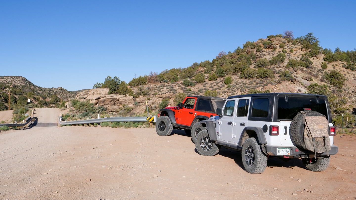 Rimrocker - Waypoint 66: Coyote Canyon 4x4 Route - Continue Straight