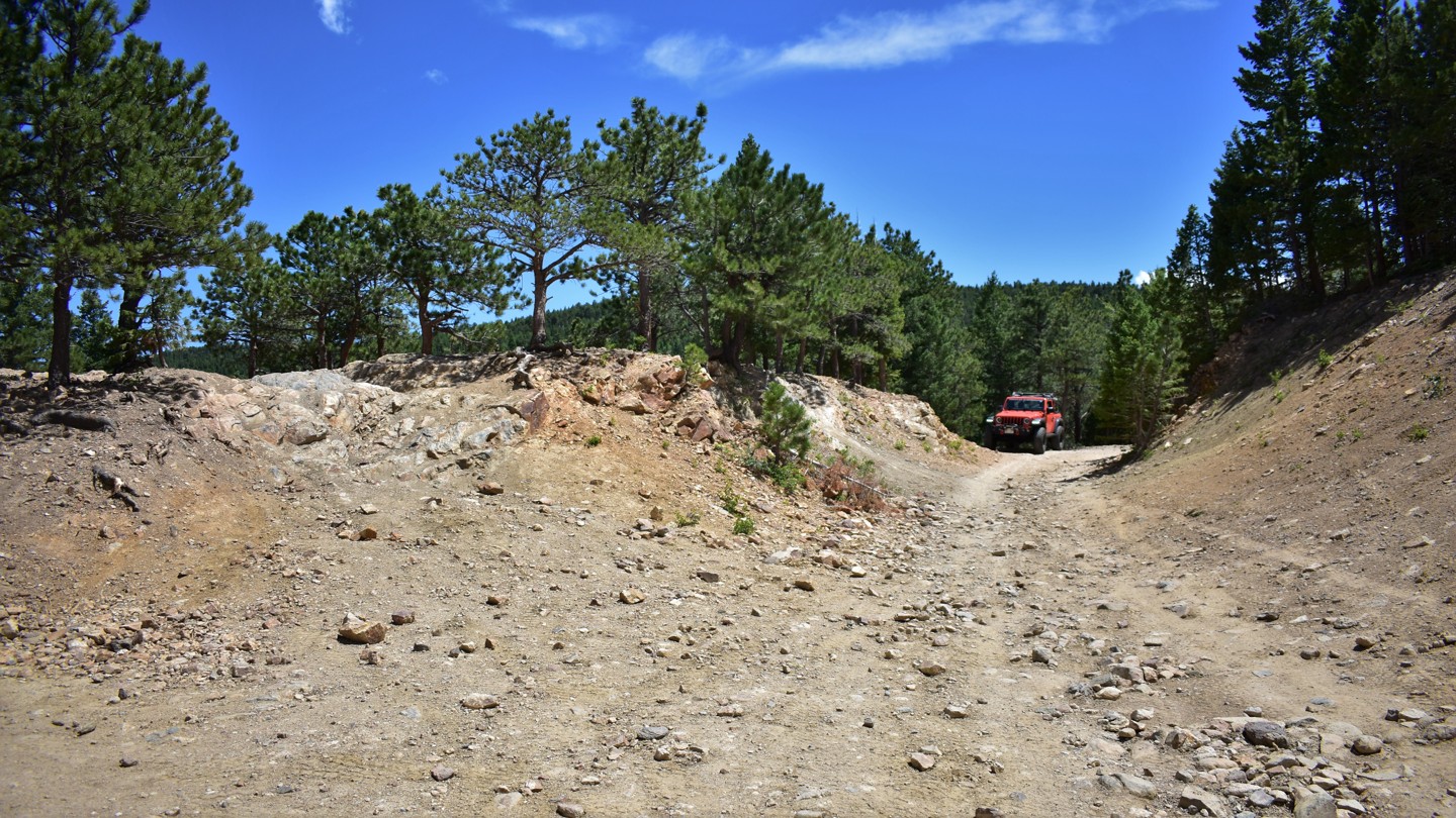 Switzerland Trail - Waypoint 2: Rock Corner - Veer Left