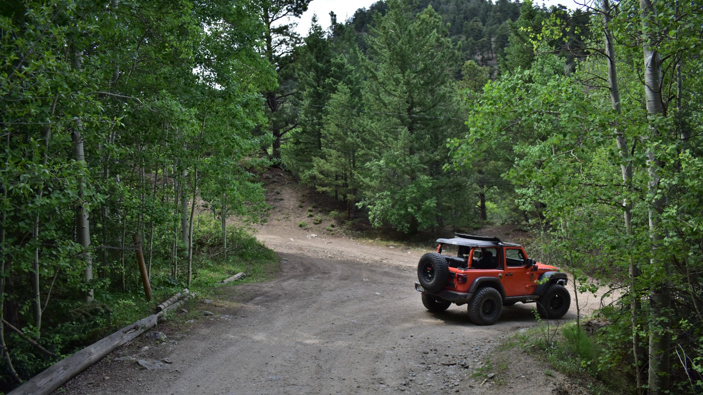 Switzerland Trail - Waypoint 3: Pennsylvania Gulch - Keep Right