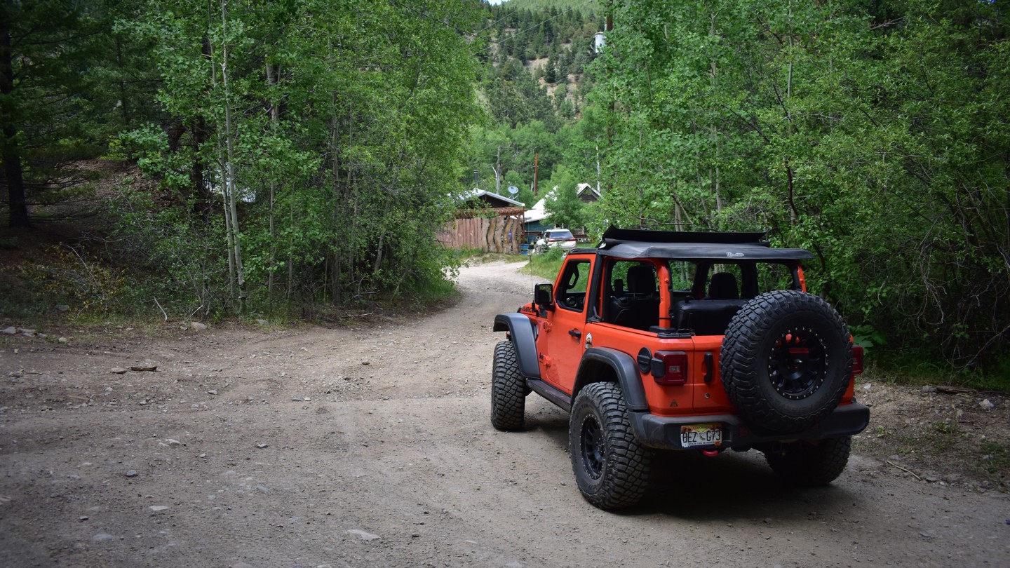 Switzerland Trail - Waypoint 3: Pennsylvania Gulch - Keep Right