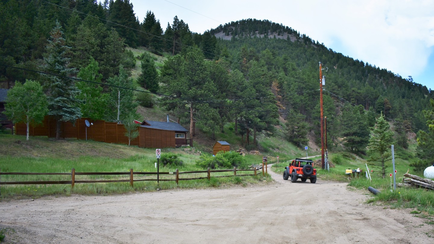 Switzerland Trail - Waypoint 4: Fourmile Canyon Drive - Keep Straight