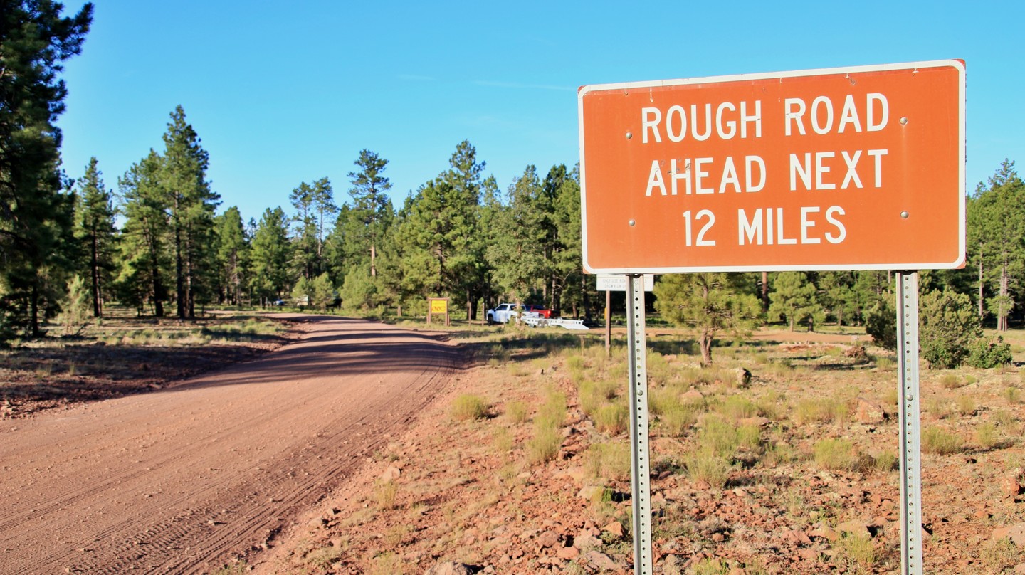 Schnebly Hill Road - Waypoint 1: Trailhead