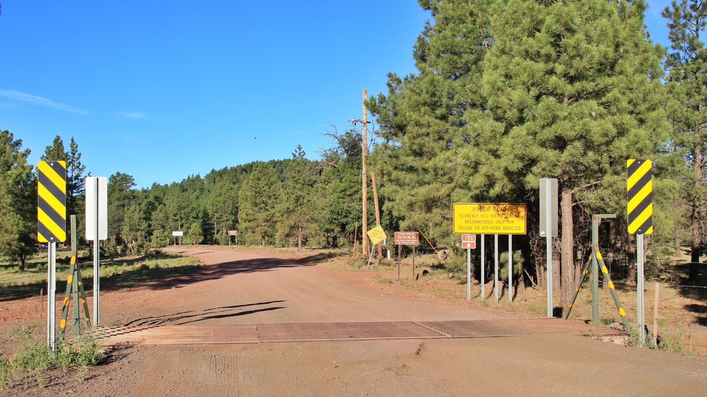 Schnebly Hill Road - Waypoint 1: Trailhead