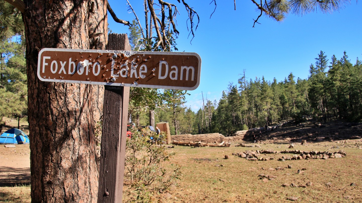 Schnebly Hill Road - Waypoint 5: Foxboro Lake Dam