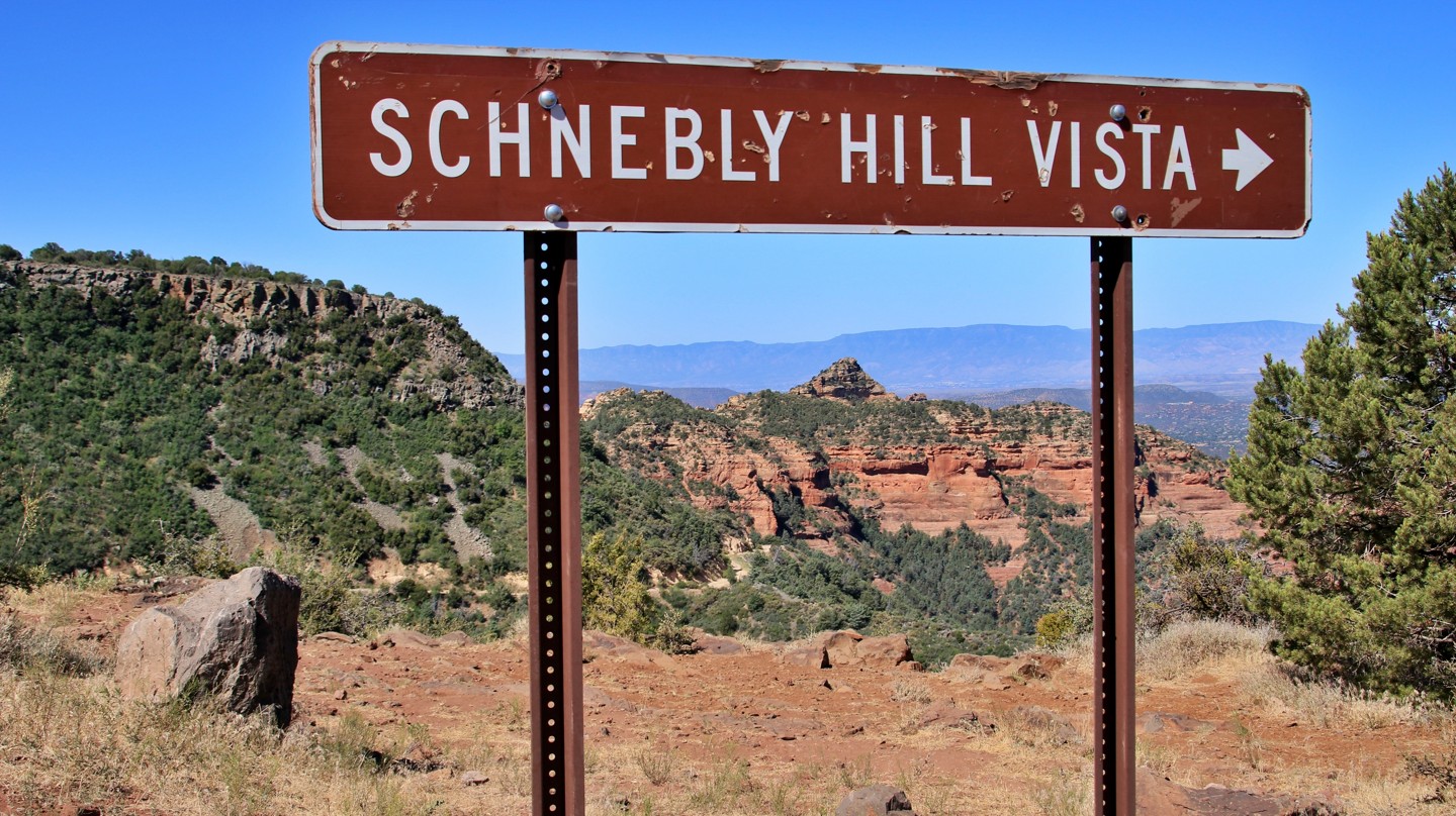 Schnebly Hill Road - Waypoint 10: Schnebly Hill Vista