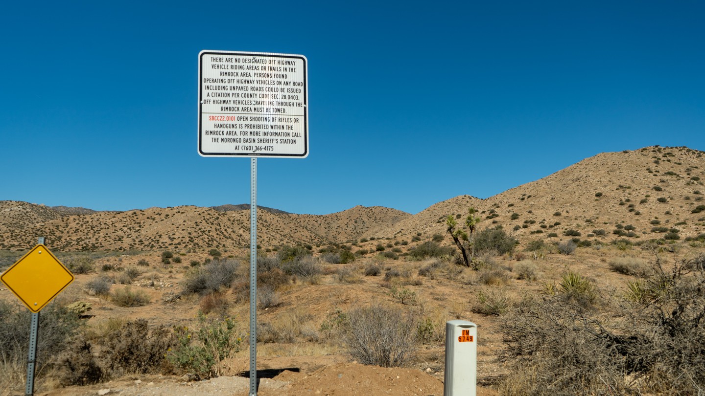 2N02 - Burns Canyon - Waypoint 1: Eastern Trailhead