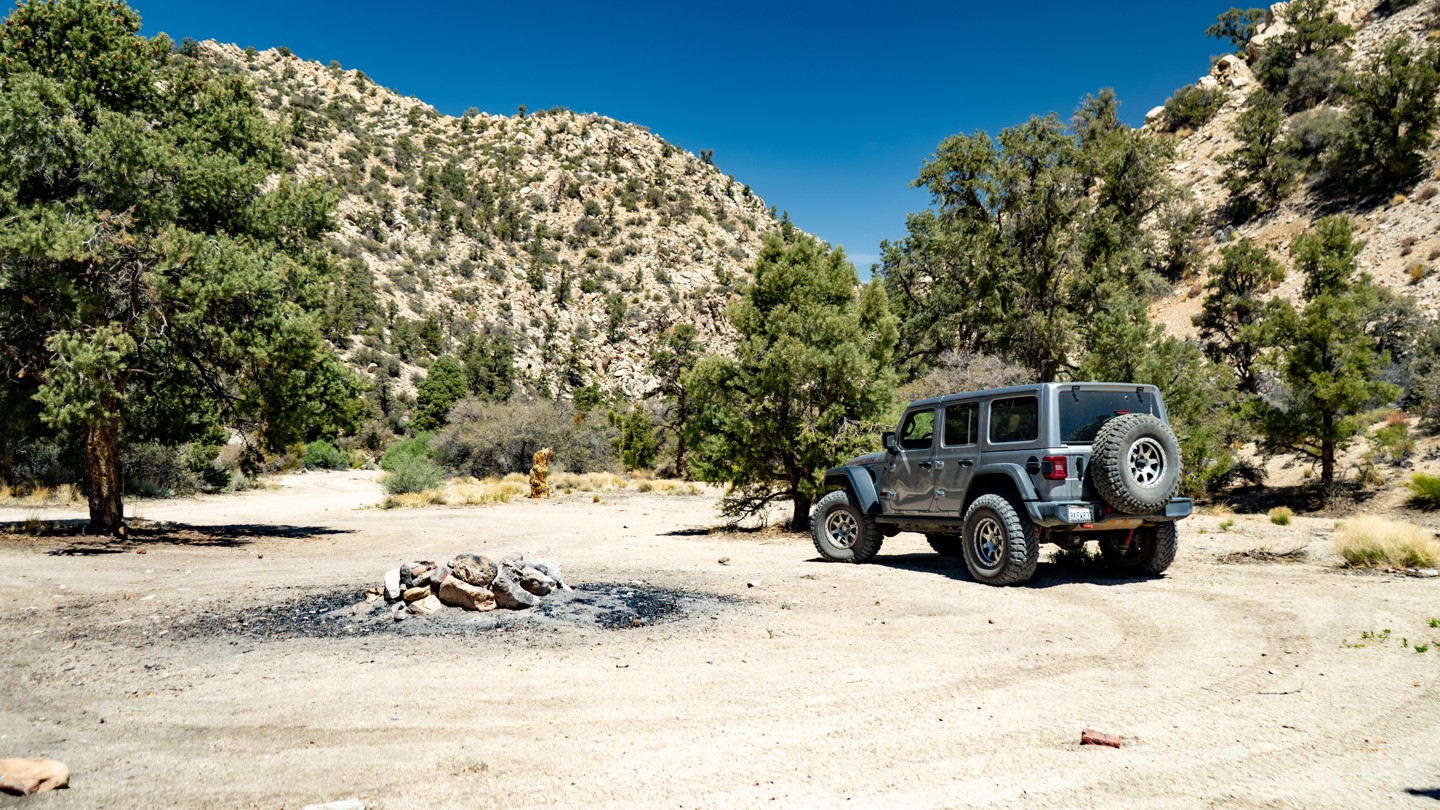 2N02 - Burns Canyon - Waypoint 7: Upper Old Rattlesnake Canyon and Camping - Continue Straight