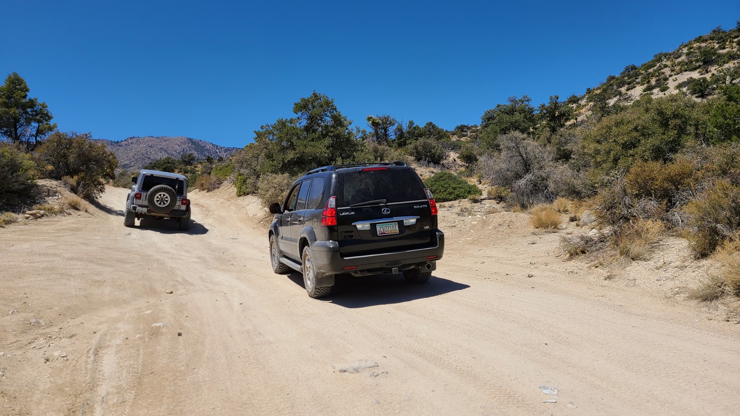 2N02 - Burns Canyon - Waypoint 8: Unnamed Trails - Stay North