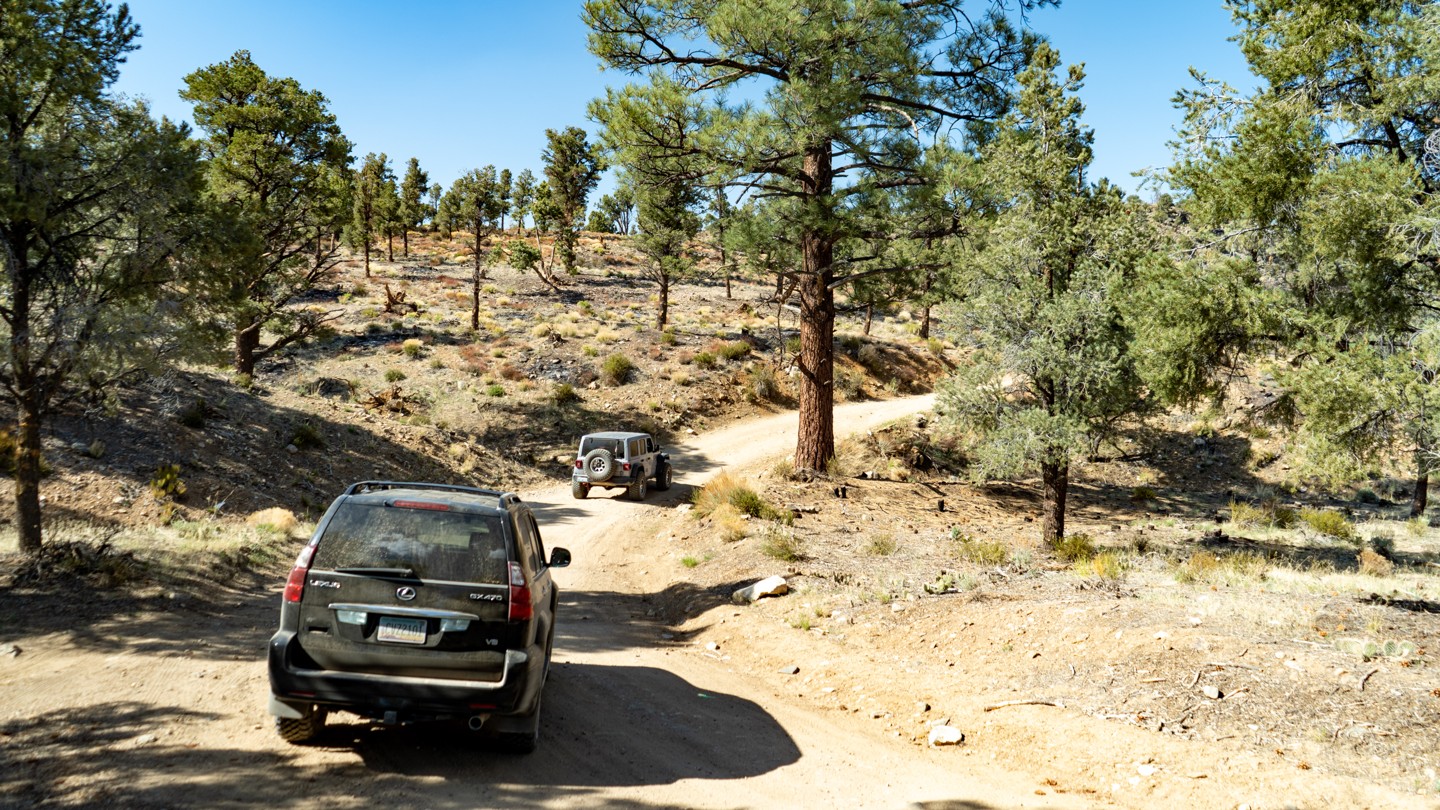 2N02 - Burns Canyon - Waypoint 29: Camping Spot - Continue Straight