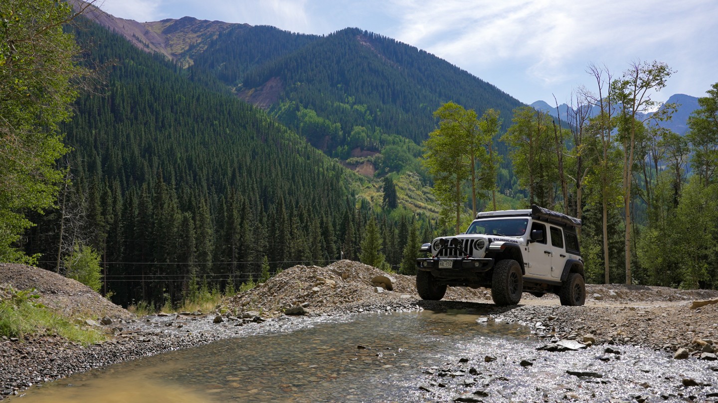 Ophir Pass - Waypoint 5: Water Crossing and Unnamed Spur - Continue Straight