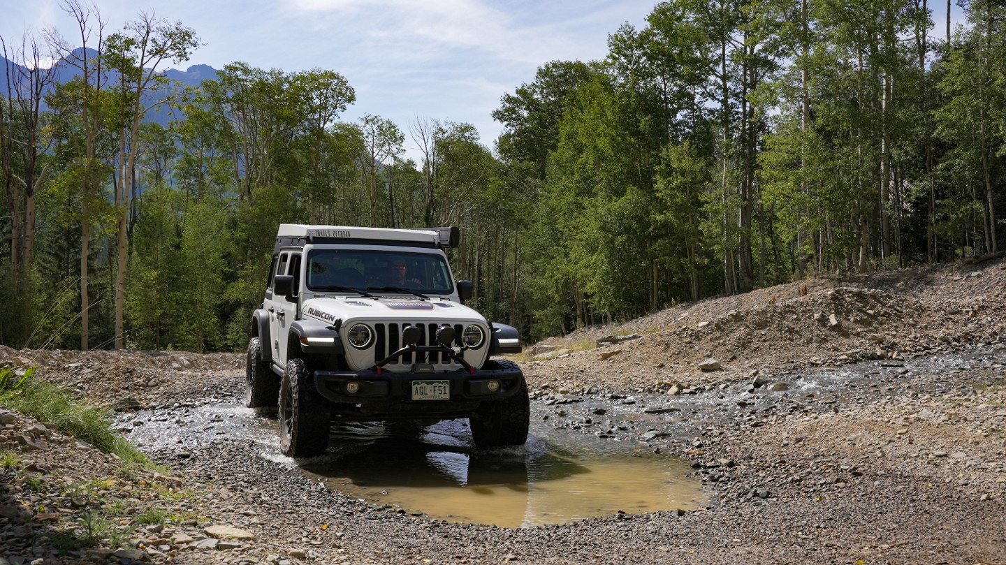 Ophir Pass - Waypoint 5: Water Crossing and Unnamed Spur - Continue Straight