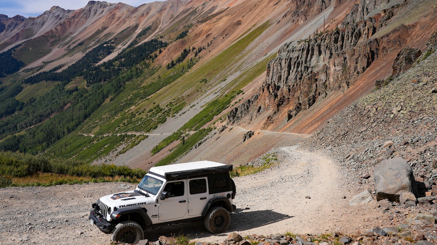 Ophir Pass - Waypoint 10: End of Shelf Road