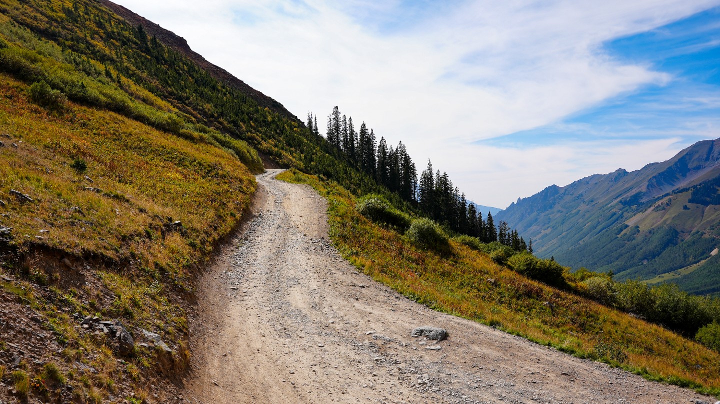 Ophir Pass - Waypoint 10: End of Shelf Road