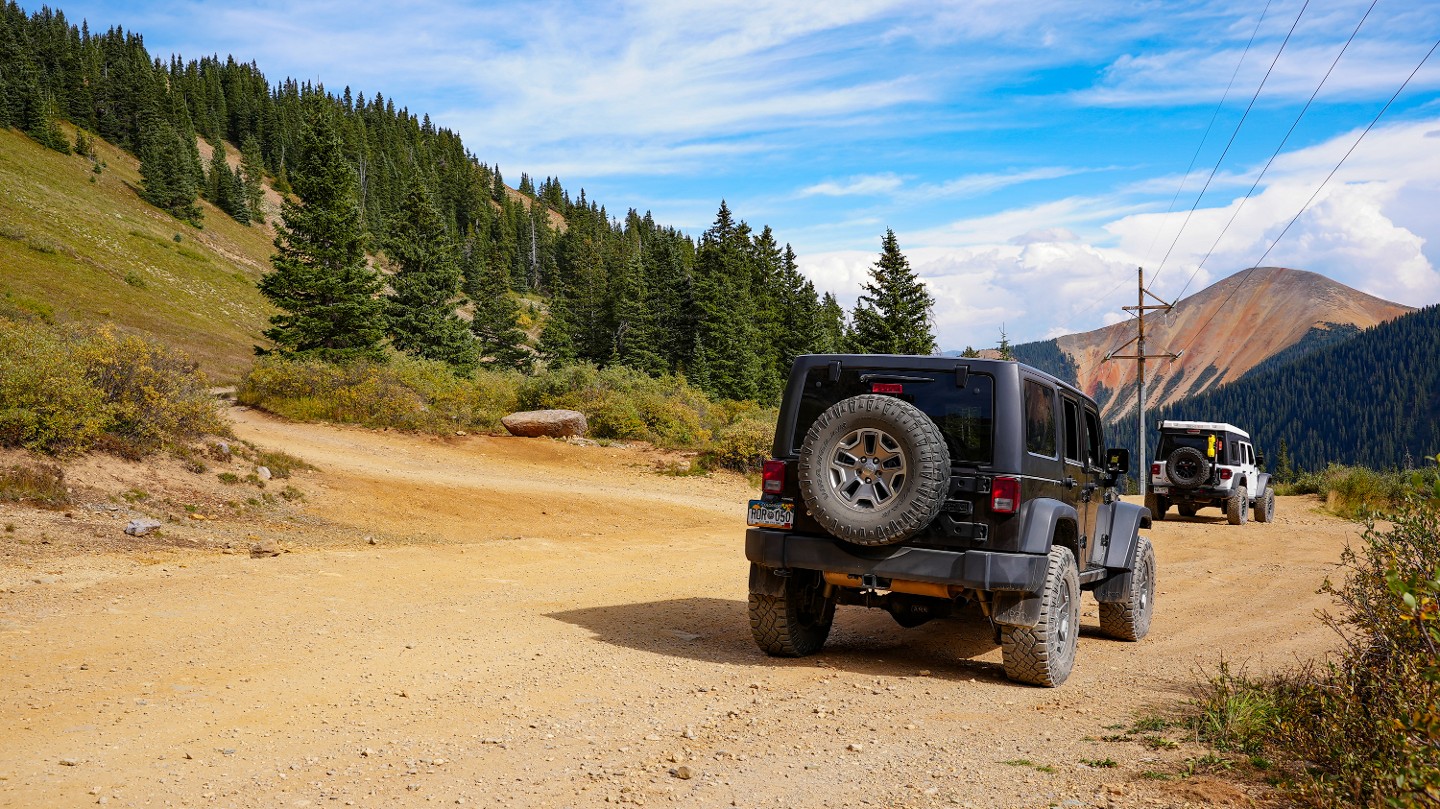 Ophir Pass - Waypoint 12: OPUS Hut Parking