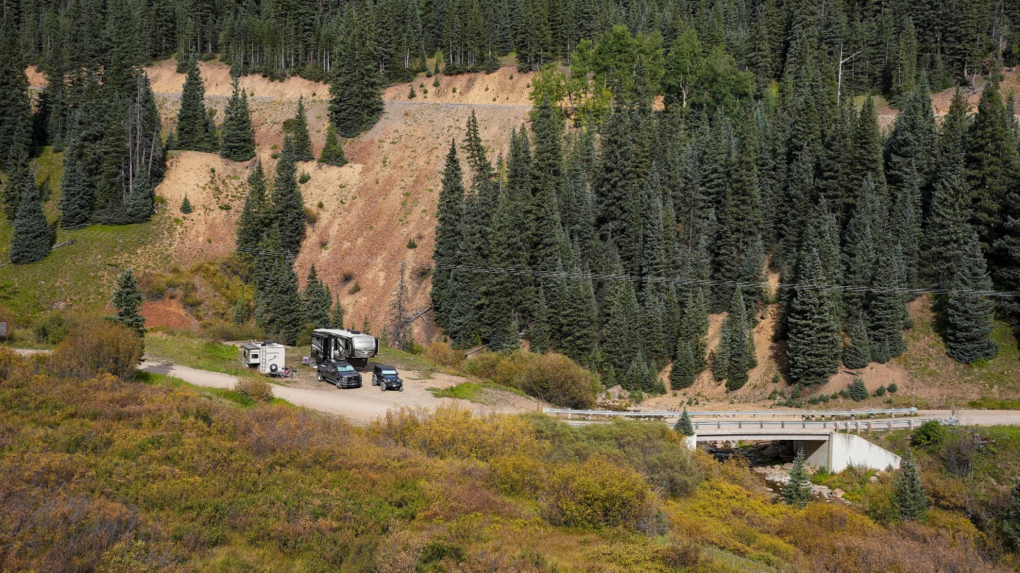 Ophir Pass - Waypoint 16: Bridge Campsite