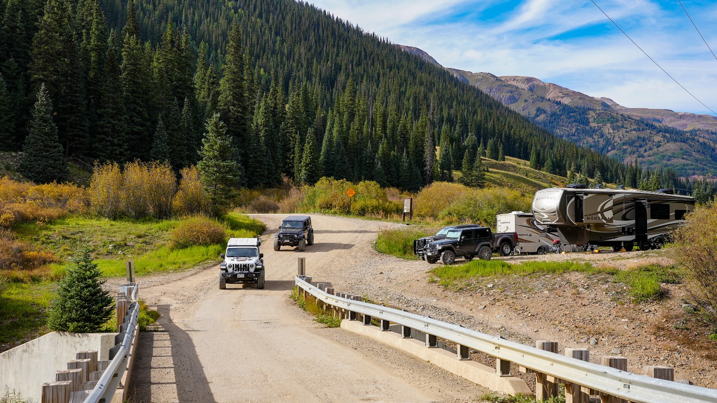 Ophir Pass - Waypoint 16: Bridge Campsite