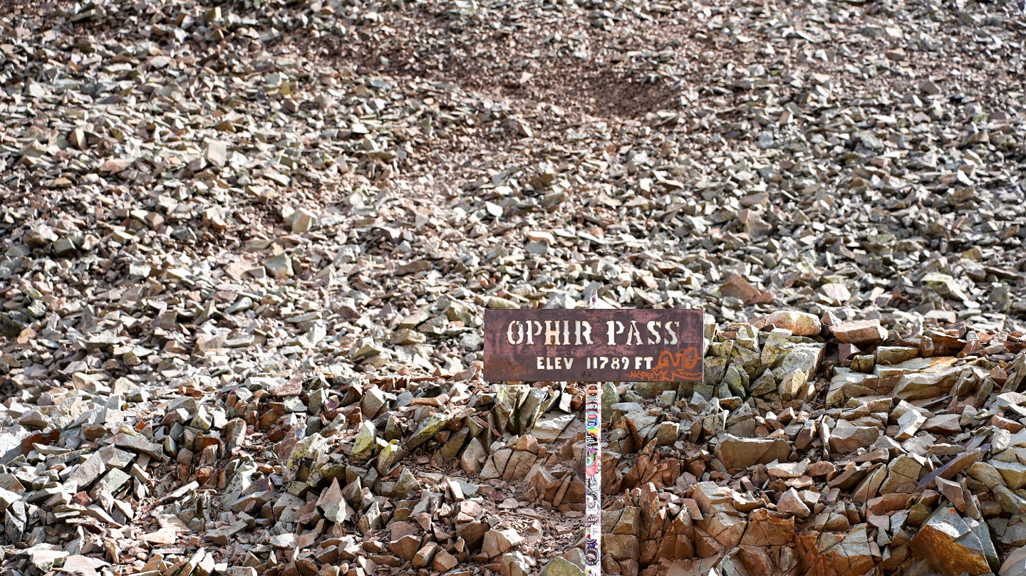 Ophir Pass - Waypoint 11: Ophir Pass Summit