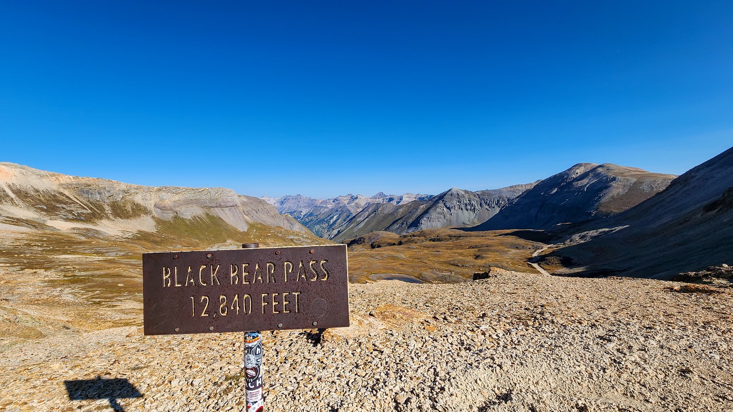 Black Bear Pass - Waypoint 8: Black Bear Pass Summit