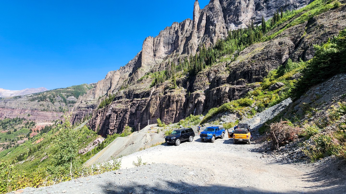 Black Bear Pass - Waypoint 19: Via Ferrata Upper Trailhead