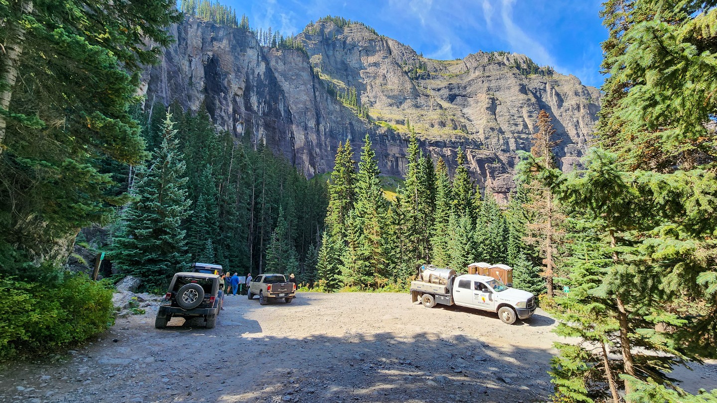 Black Bear Pass - Waypoint 20: Bridal Veil Falls