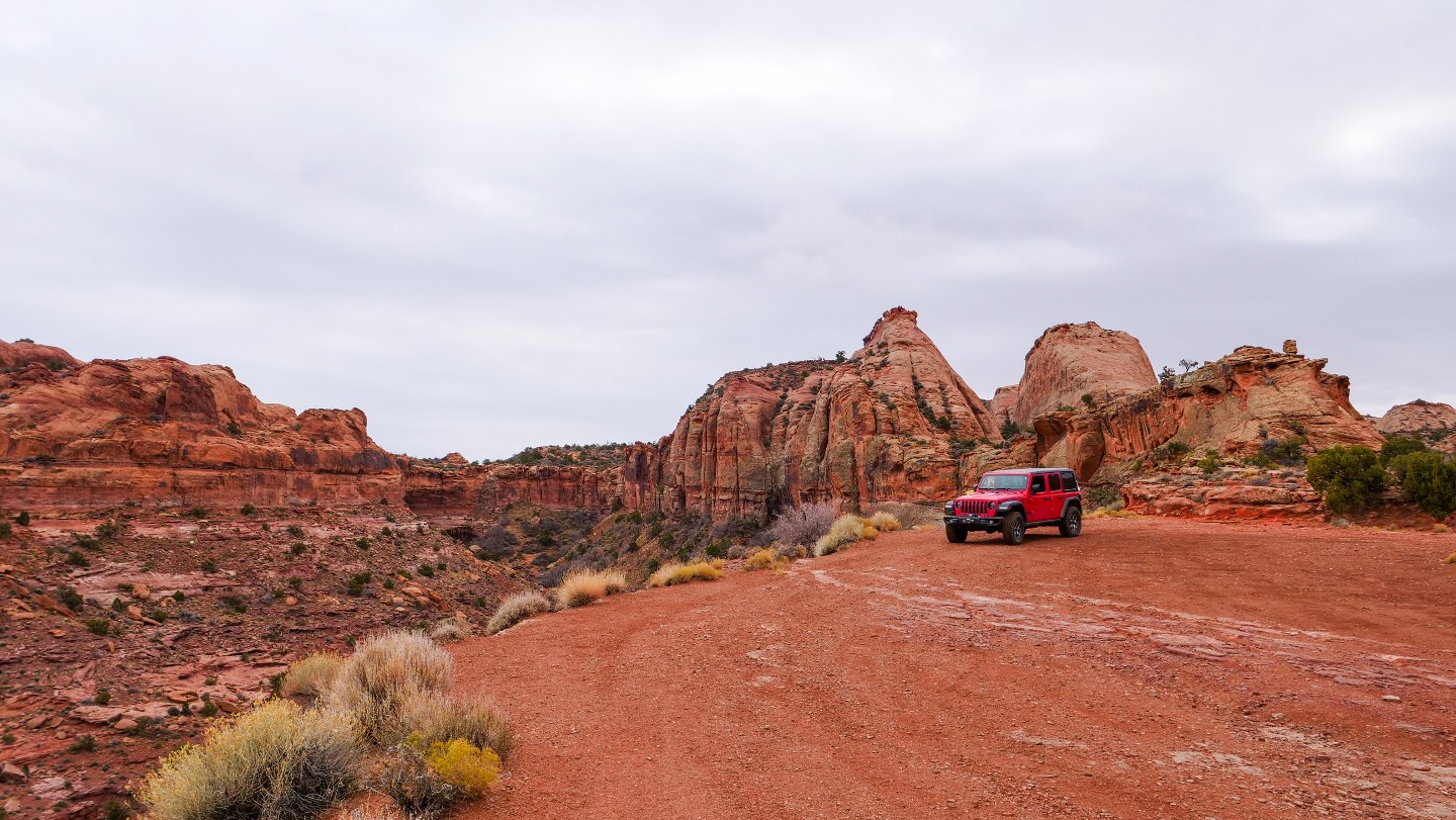 Fins and Things - Waypoint 25: Grandstaff Canyon Wilderness Study Area  Overlook