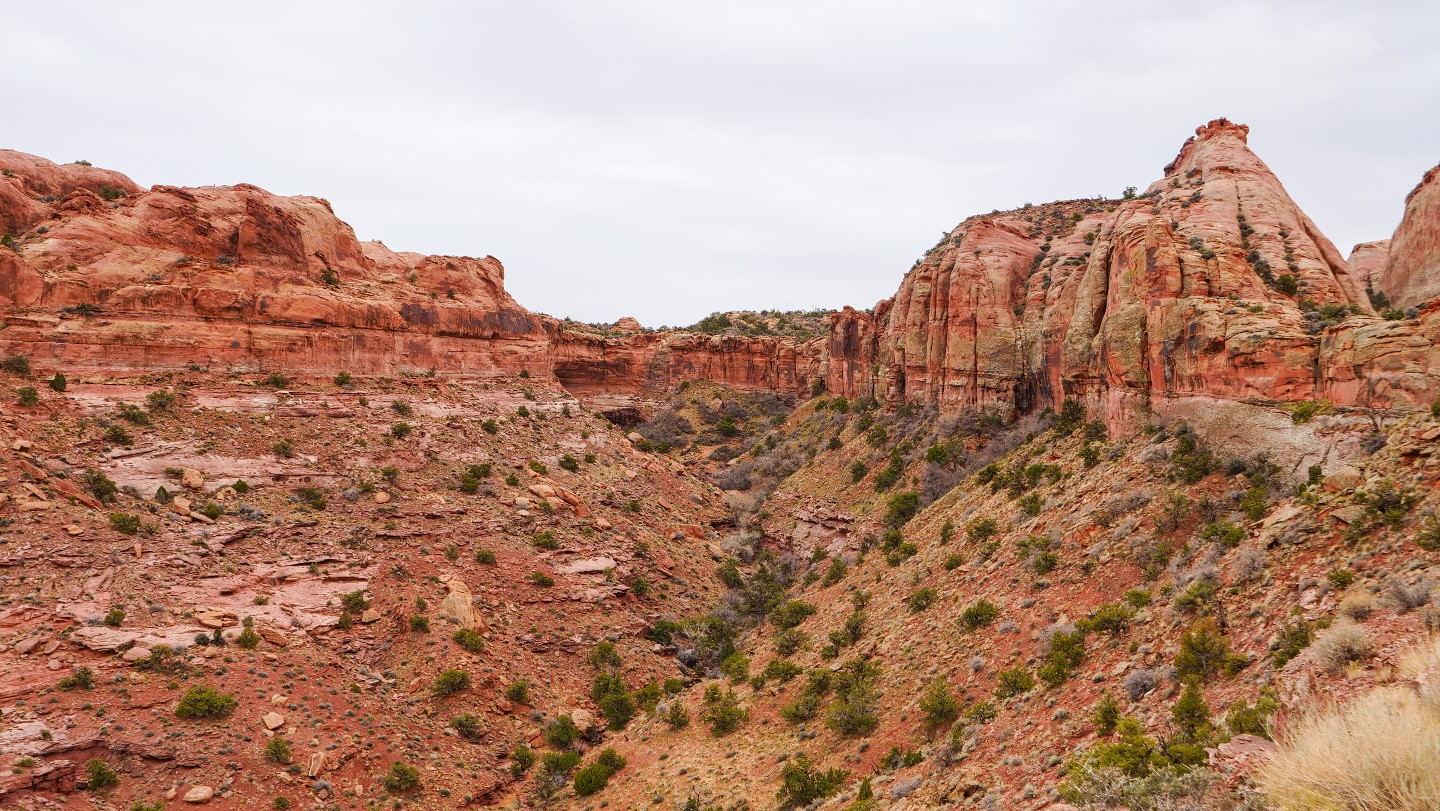 Fins and Things - Waypoint 25: Grandstaff Canyon Wilderness Study Area  Overlook