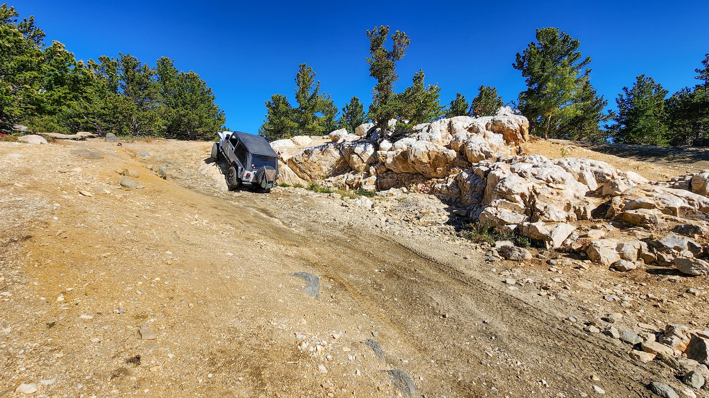 Yankee Hill Road - Waypoint 10: Quarry Intersection