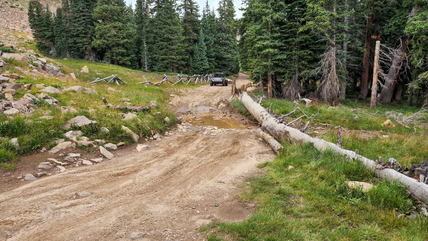 Bill Moore Lake - Waypoint 17: Mud Bog Repair / Lingering Snow