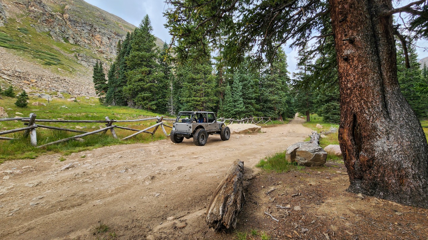 Bill Moore Lake - Waypoint 17: Mud Bog Repair / Lingering Snow