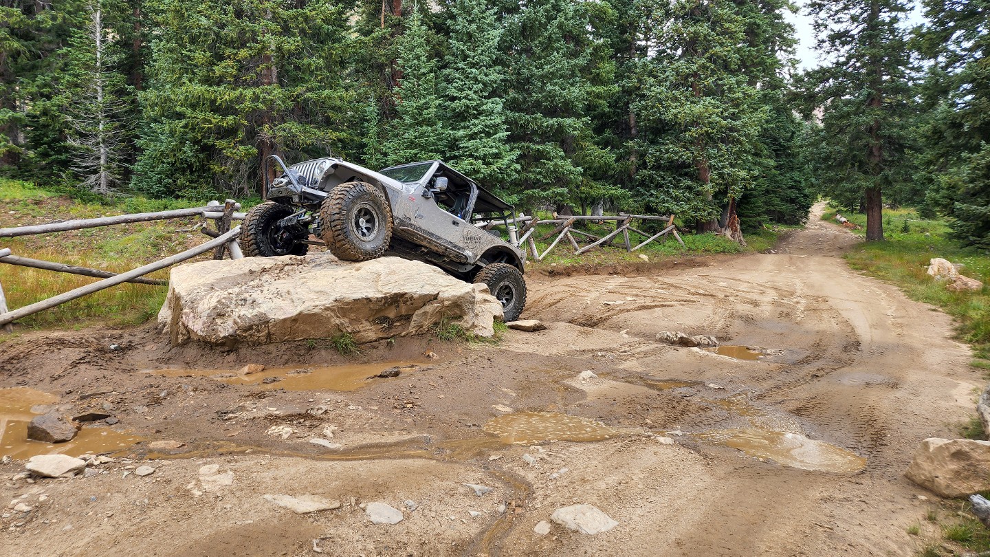 Bill Moore Lake - Waypoint 17: Mud Bog Repair / Lingering Snow