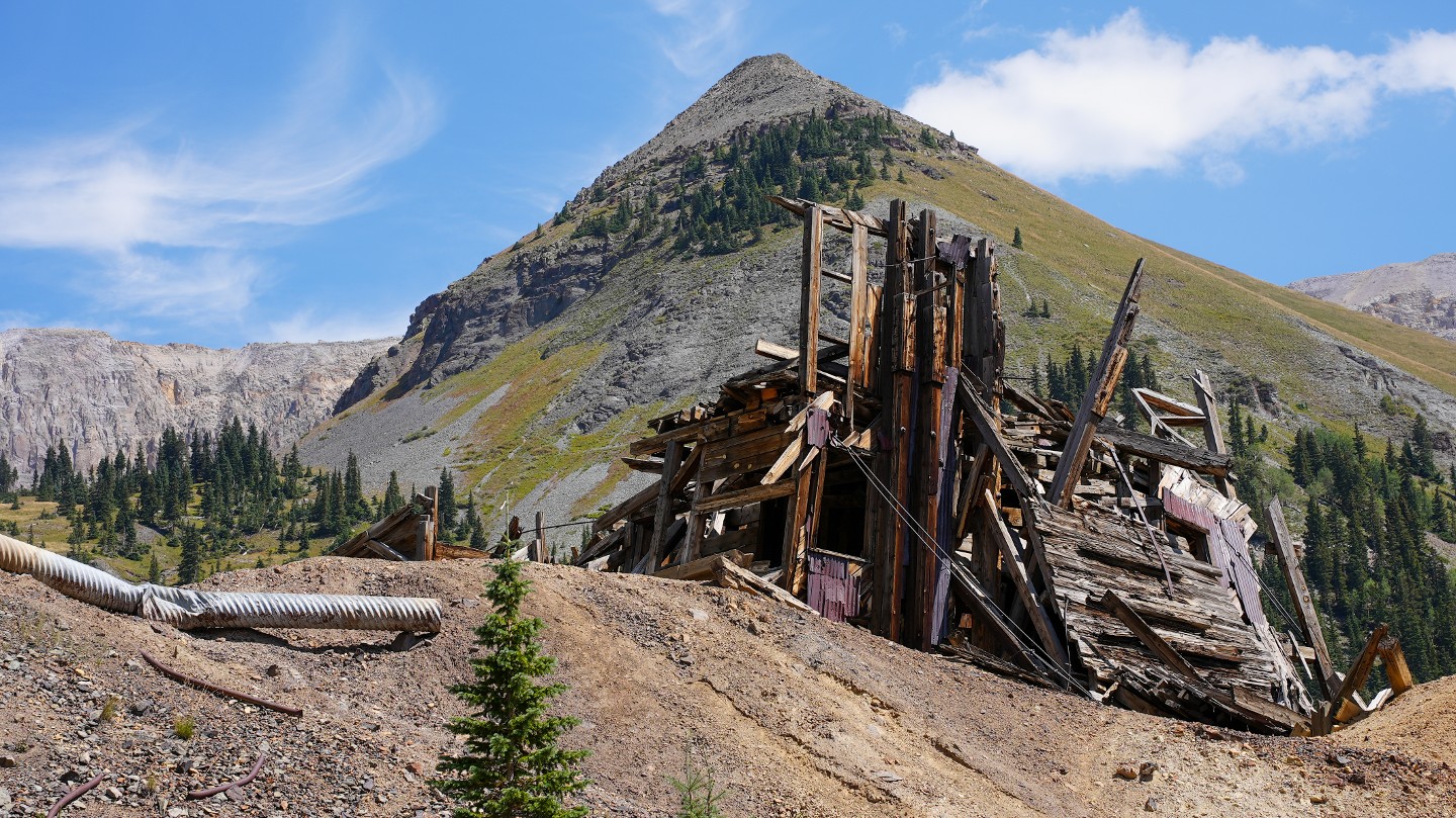 Imogene Pass - Waypoint 5: Smuggler Union Mine