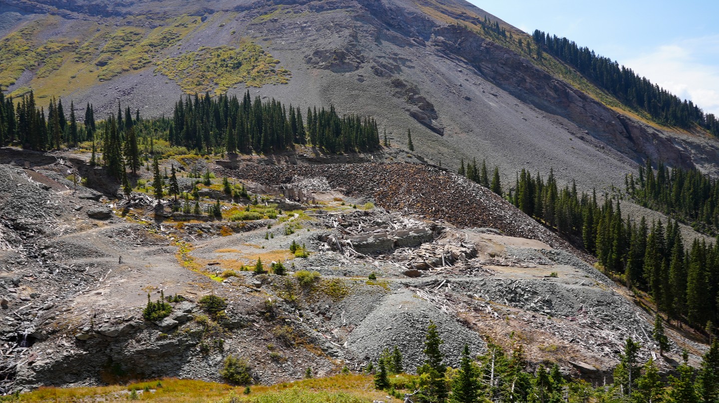 Imogene Pass - Waypoint 6: Tomboy Townsite