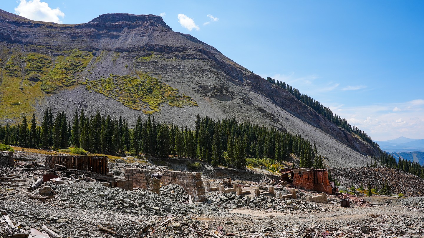 Imogene Pass - Waypoint 6: Tomboy Townsite