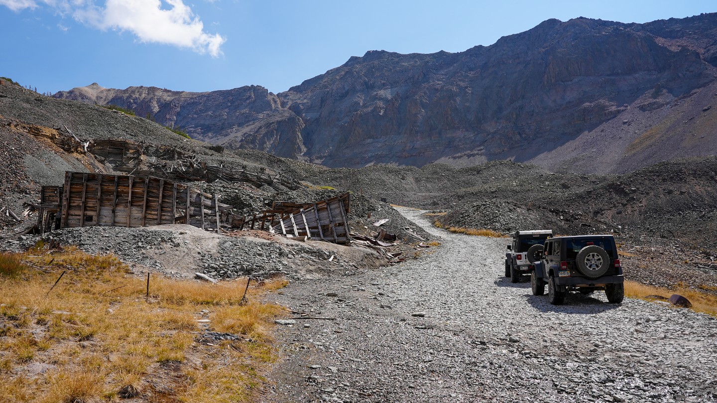 Imogene Pass - Waypoint 7: Columbia Mine