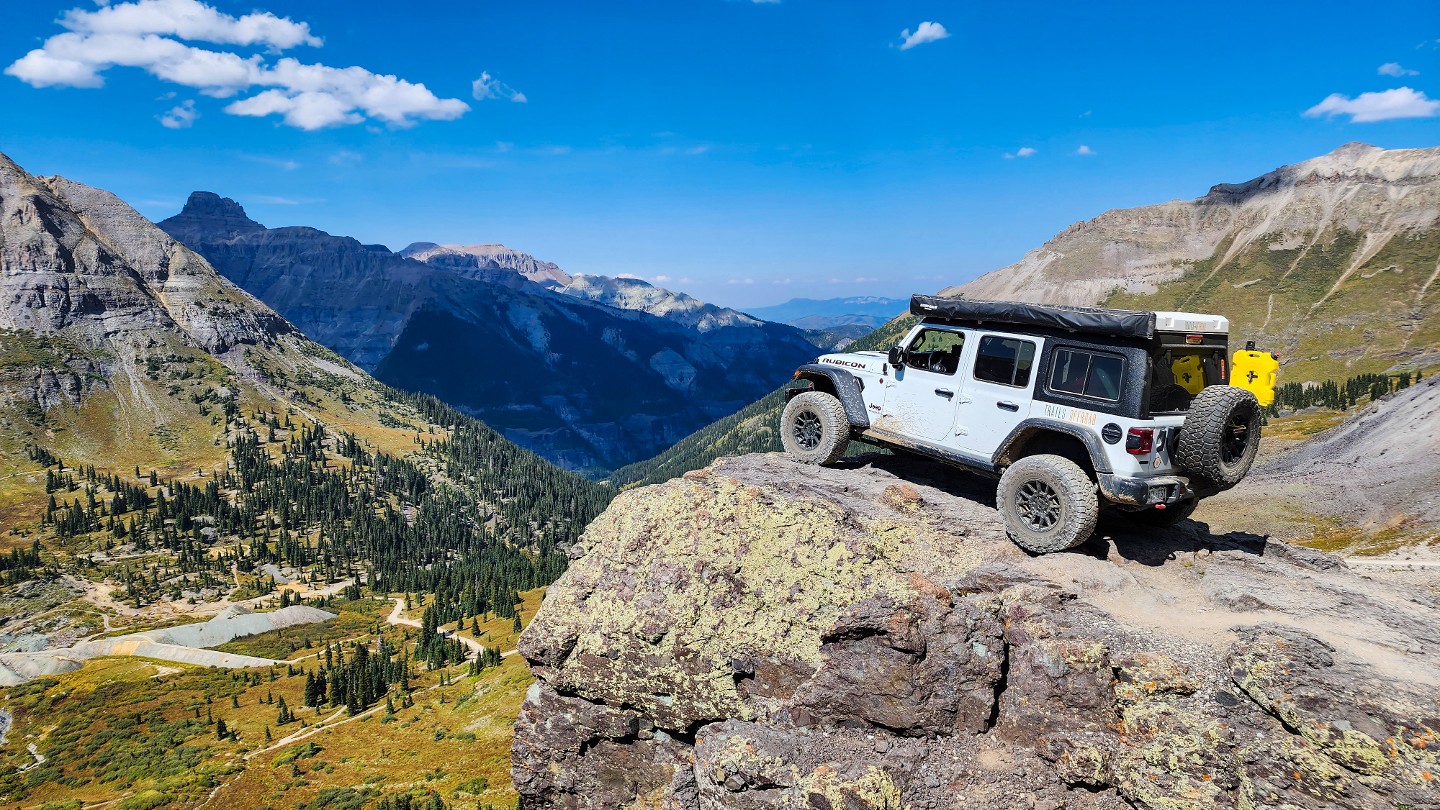 Imogene Pass - Waypoint 13: Poser Rock Viewpoint