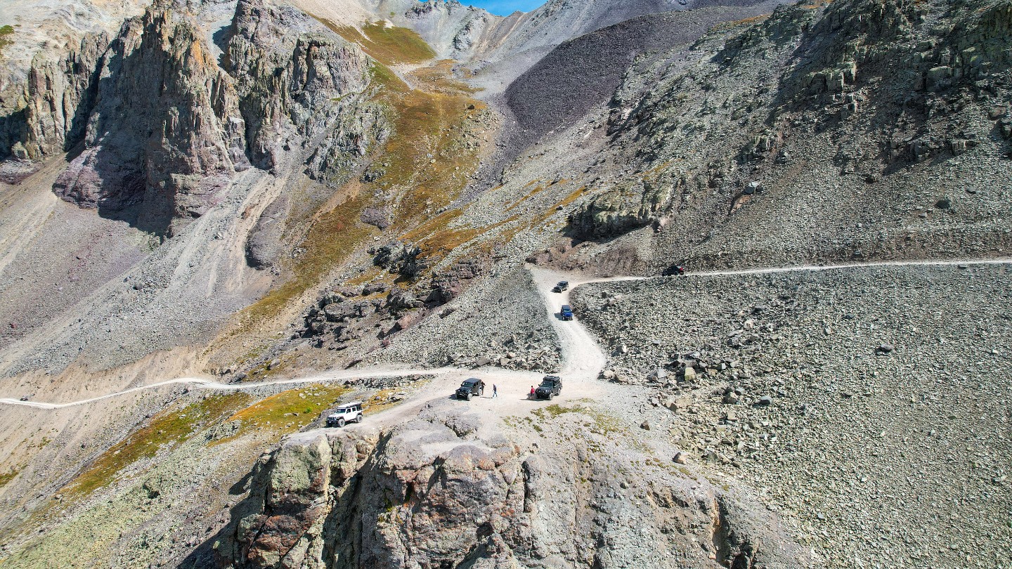 Imogene Pass - Waypoint 13: Poser Rock Viewpoint